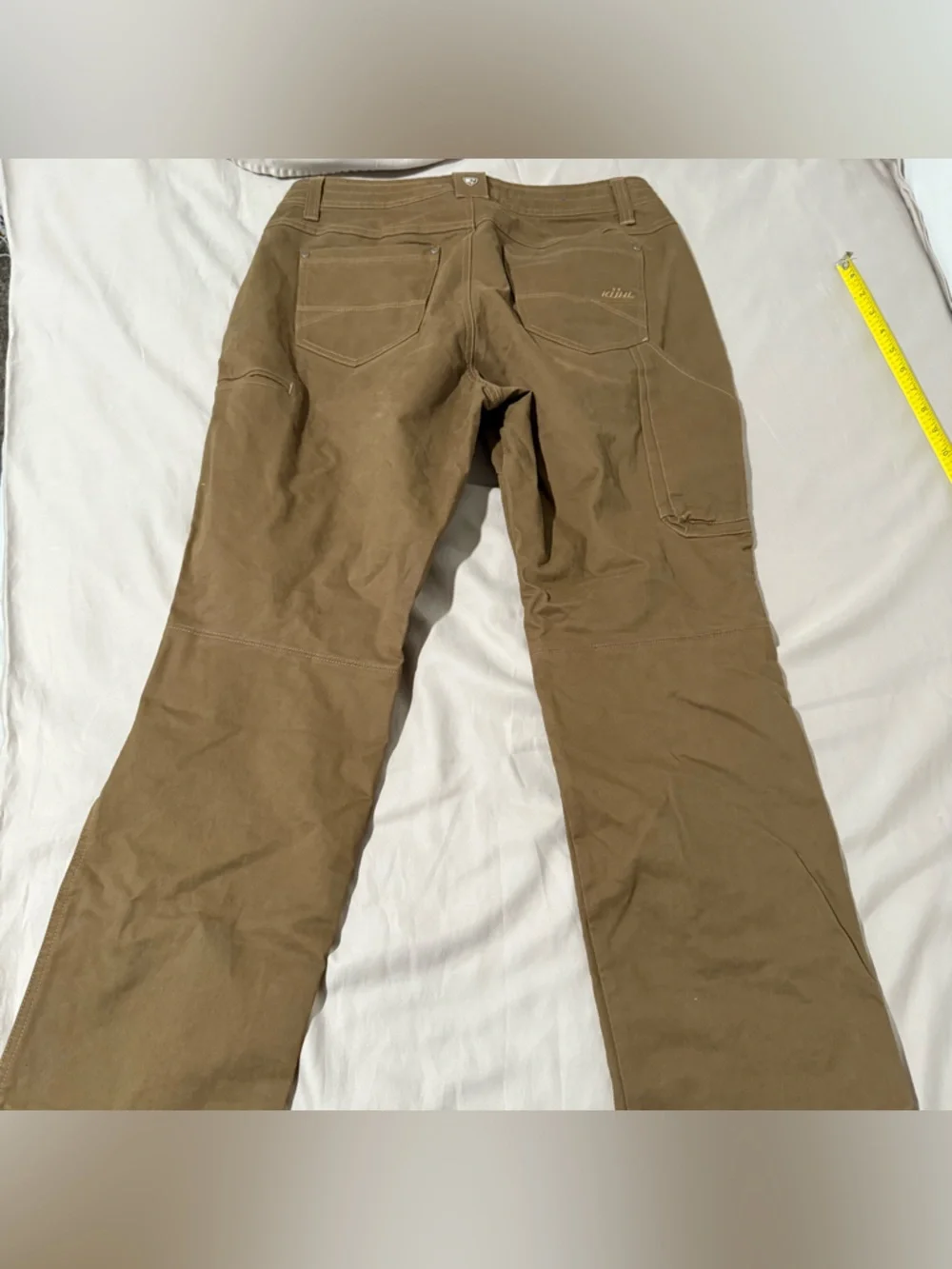 Kuhl Women's 6351 Khaki Durable Heavyweight Tactical Chino Rydr Pants 12 NEW - Picture 10 of 13